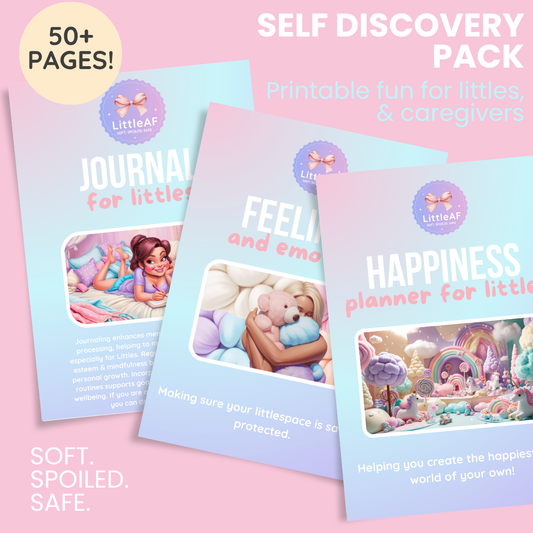 LittleAF Soft & Safe: Self-Discovery Pack
